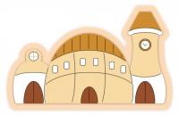 Декорация "Площадь" 118х78 см