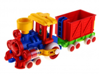Паровозик "Ромашка" с вагоном