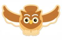 Декорация "Сова" 38х88 см