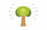 Декорация "Дерево" 213х170 см