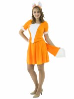 Карнавальный костюм для взрослых "Лисичка с юбочкой"