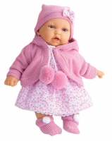 Кукла "Азалия" в ярко-розовом, озвученная
