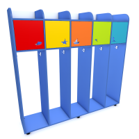 Шкаф для бассейна, 5 секций (ЛДСП влагостойкая)