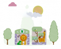 Декоративно-развивающая панель "Зоопарк"