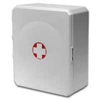 Аптечка для детских садов и учебных учреждений (пластиковый шкаф)