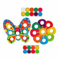 Мозаика «Цветок и бабочка»