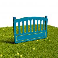 Забор из Экопластика "Мостик"(Модель3)