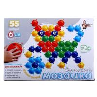 Мозаика напольная с крупными фишками, 55 элементов