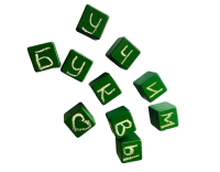 Набор Грифельные кубики (12 штук) + набор мелков