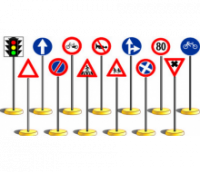 Комплект знаков дорожного движения