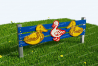 Забор из Экопластика "Природа 9"