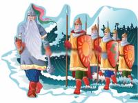 Уличная фигура "Богатыри"