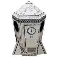 Картонный домик "Ракета"