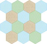 Настенные панели «Соты», 14 шт