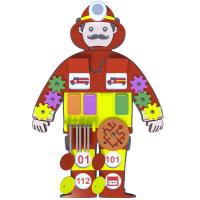 Бизиборд «Пожарный»