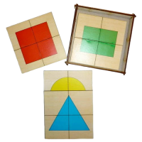 Разрезные картинки "Геометрия"