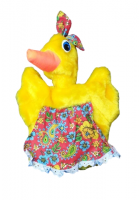 Перчаточная кукла "Утка"