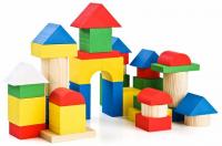 Конструктор "Разноцветный", 43 детали