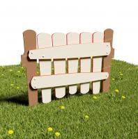 Забор из Экопластика "Ворота"