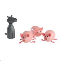 Набор пальчиковых игрушек "Три поросёнка и волк"