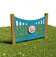 Забор из Экопластика "Арфа"