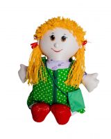 Игрушка-застежка "Учимся одеваться" Полина