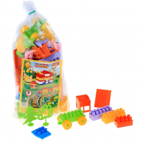 Конструктор Строитель (средний, 95 деталей)