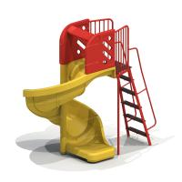 Горка Спираль с лесенкой