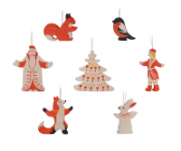 Елочные игрушки НОВОГОДНИЙ ХОРОВОД