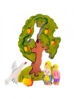 Конструктор-пазл "Гуси-лебеди" Яблоня