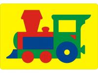 Мозаика мягкая "Паровозик"
