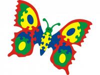 Мозаика мягкая "Бабочка большая"