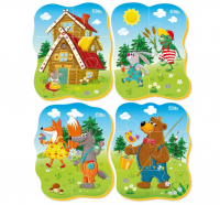 Мягкий пазл "Три поросенка"