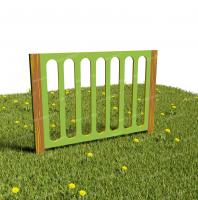 Забор из Экопластика "Дерево"