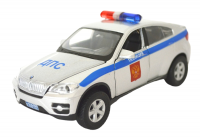 Модель машины ДПС BMW X6, 1:32