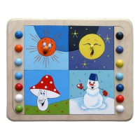 Пазл "Разноцветный мир"